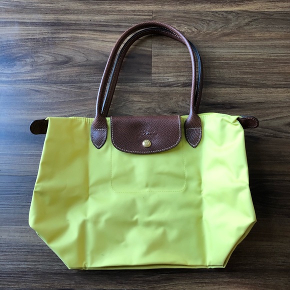 Longchamp Yellow Tote - Picture 2 of 5